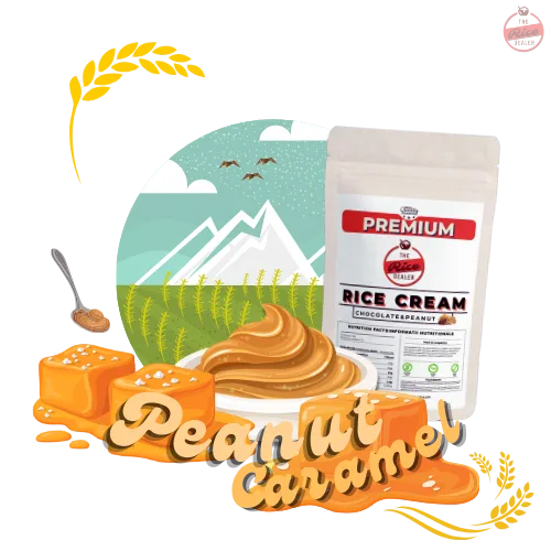 Crema de orez 1kg - Peanut&Toffee - imagine 1