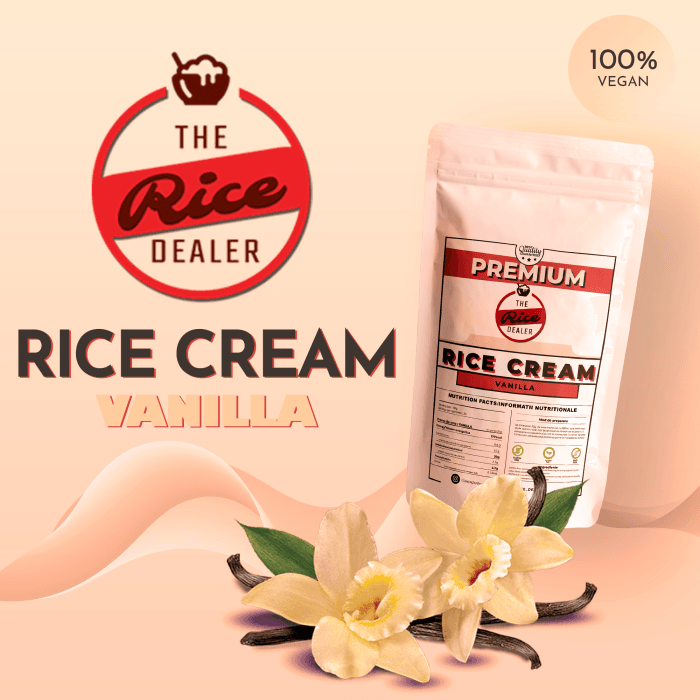 Crema de orez 1kg - Vanilie - imagine 4