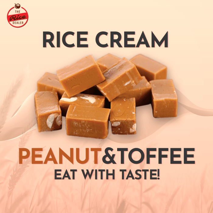 Crema de orez 1kg - Peanut&Toffee - imagine 3