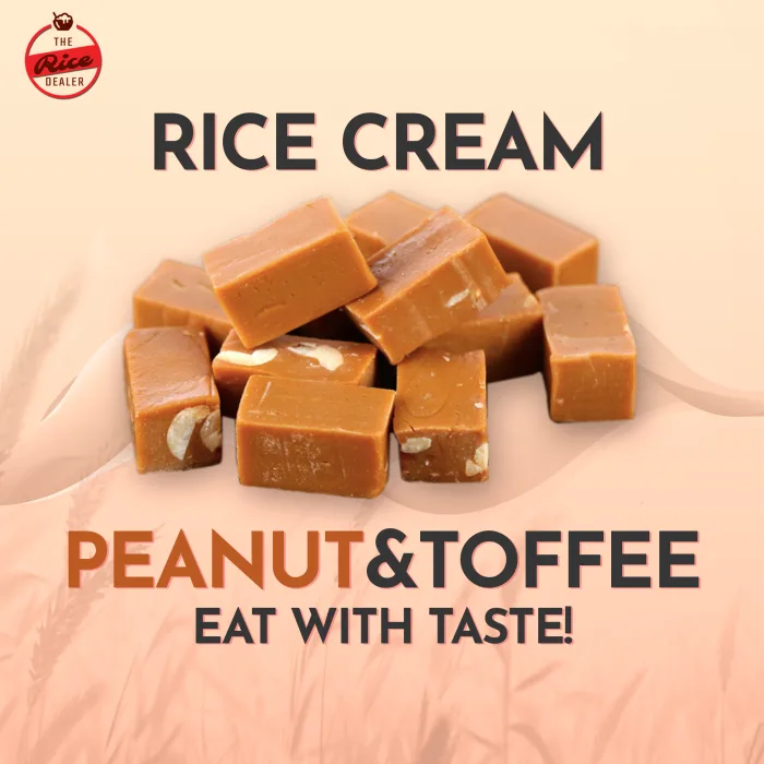 Crema de orez 1kg - Peanut&Toffee - imagine 3