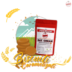 Crema de Ovaz instant 1kg -  Biscuiti Caramelizati