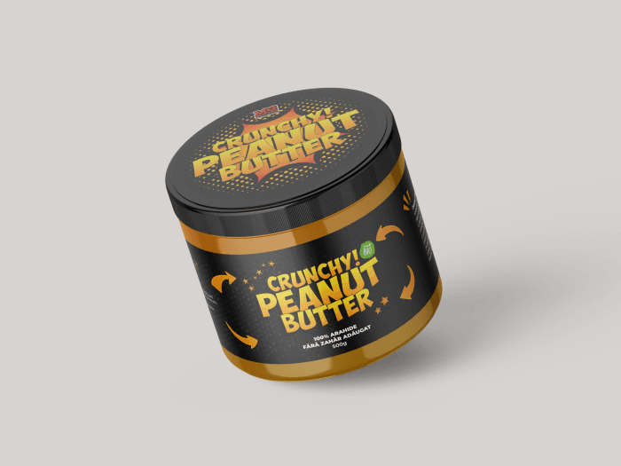 Unt de arahide crocant BIO | Crunchy 500g - imagine 2