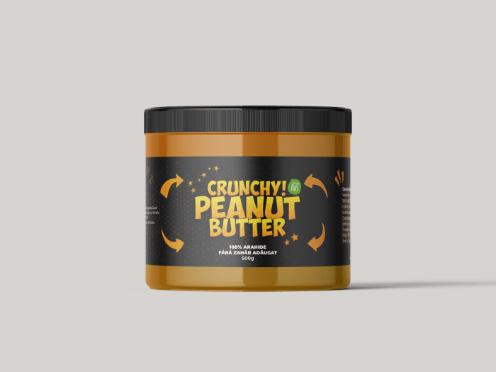 Unt de arahide crocant BIO | Crunchy 500g - imagine 3