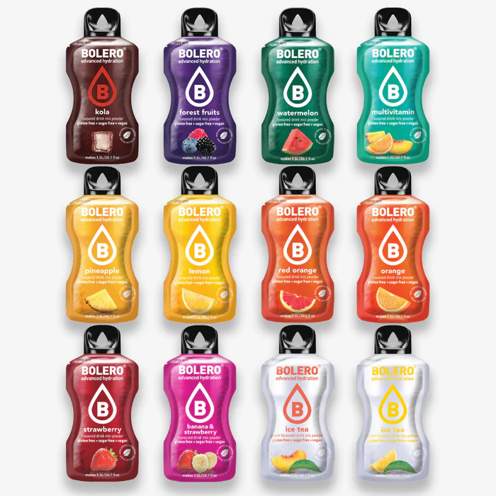 12x9g-Kennenlernbox-Bolero-1.webp Bolero Mix 12 Arome – Băuturi Instant Fără Zahăr, Zero Calorii - imagine 1