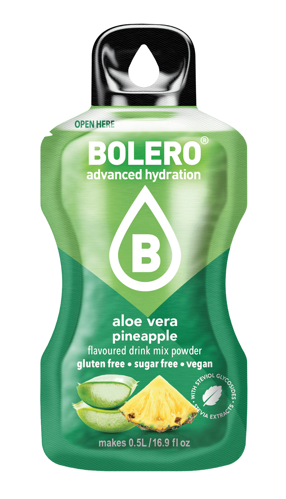 Bolero_IGT_Visuals_Aloe-Pineapple.png Bolero® Aloe Vera Pineapple (12 x 3g) - imagine 1