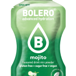 BOLERO® Mojito (12x9g) – Băutură Instant cu Aromă de Mojito, Fără Zahăr & Fără Alcool