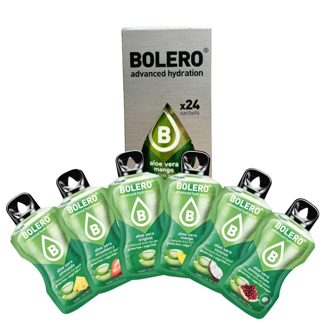 Version 1.0.0 BOLERO® ALOE VERA Mix 12 Arome – Băuturi Instant Fără Zahăr, Zero Calorii - imagine 1