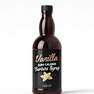 Sirop Zero Zahăr Vanilla 1L – Ideal pentru Băuturi & Rețete