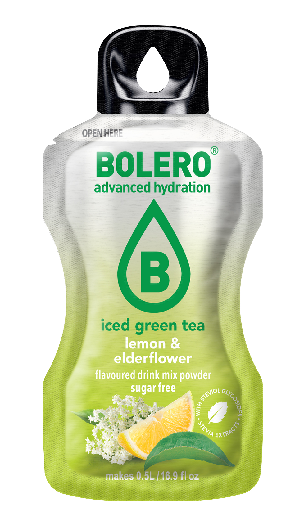 Bolero_IGT_Lemon&Elderflower Bolero® ICED GREEN TEA Lemon & Elderflower - imagine 1