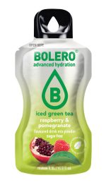 Bolero®ICED GREEN TEA Raspberry & Pomegranate
